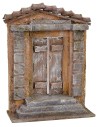 Facciata con porta cm 15x6,5x20 h per statue 8-10 cm