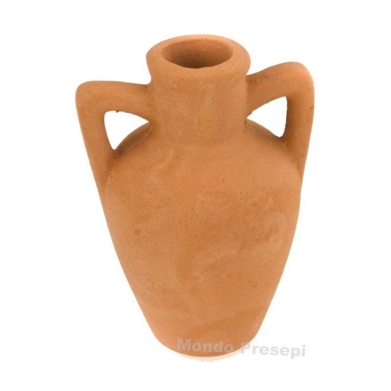 Ánfora de terracota cm 5 h. - Ánfora en