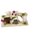 Villaggio arabo con semiarco cm 28x15x15 h