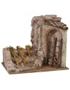 Campo con carote cm 24x18x21,5 h altezza, polistirene, statue