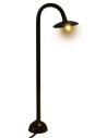 Lampione da strada con led 3V luce calda h.13,5 cm filo