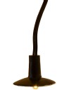 Lampione pensile a piatto tondo Ø 2,5 cm con led luce calda 3V