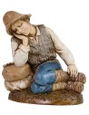 Set 6 figure 12 cm Landi Moranduzzo base, moranduzzo, statue