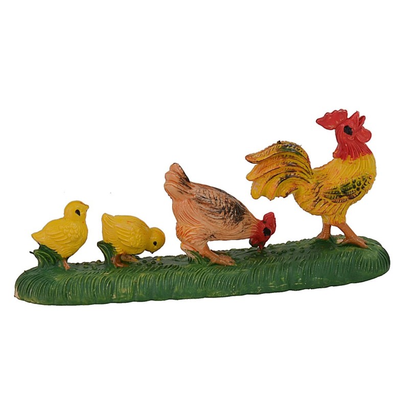 Serie gallinas con pollitos - Cod. PG22 Mundo