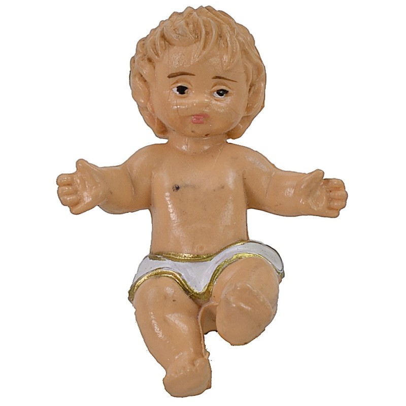 Niño en PVC de 4 cm Mundo Belenes