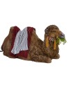 Camel lying in motion moves the mouth for statues 30 cm