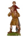 Set 8 figure per Presepe 10 cm Landi Moranduzzo