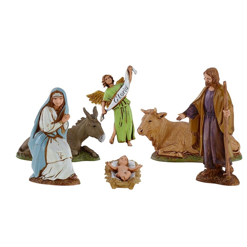 Natividad decoración del siglo XVIII serie 10 cm Landi Moranduzzo Mondo Presepi