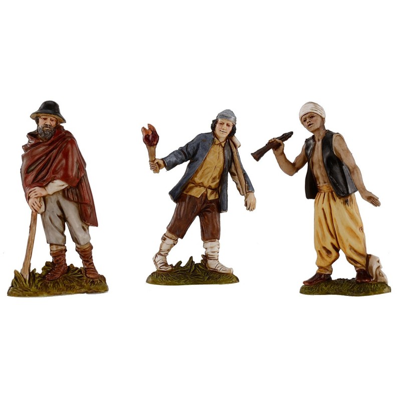 Set 3 statue 10 cm Landi Moranduzzo