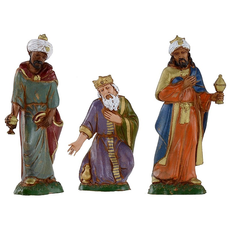 Tres Reyes Magos serie 10 cm Landi Moranduzzo Mondo Presepi