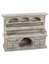 Aparador blanco cm 15x5x12 h estatua, blanco, altura