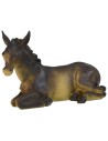 Buey y burro de resina para estatuas de 24-30 cm, burro