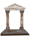 Portale con scalinata cm 21x7x23 h altezza, scalinata, statue