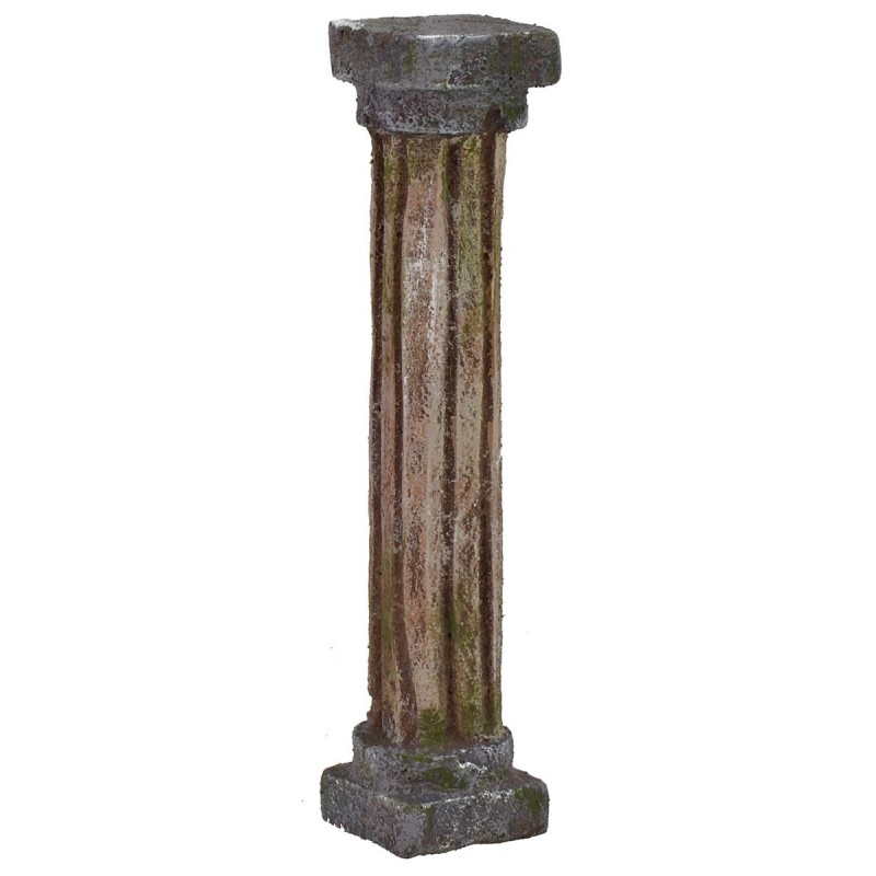 Columna estriada cm 3x3x15 h columna, poliestireno, material