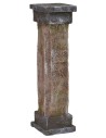 Colonna a base quadrata e fusto ottagonale cm 4x4x15 h