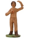 Ragazzo con frutto in terracotta 10 cm altezza, terracotta