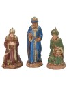 Tres Reyes Magos serie cm 10 Landi serie, estatuas, magos, Landi