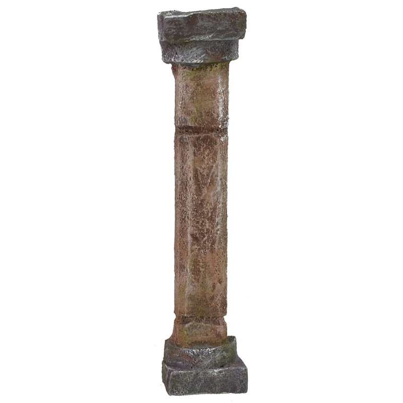 Lesena con capitel dórico de 3,5x1,5x18 cm de altura columna, dórico.