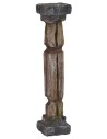 Columna con ranuras verticales y horizontales de 3,5x3,5x18 cm h