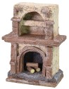 Chimenea de varios niveles cm 8,5X5X12,5 h estatua, altura