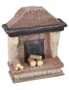 Chimenea de 10x4,5x13 cm h poliestireno, altura, recomendado.