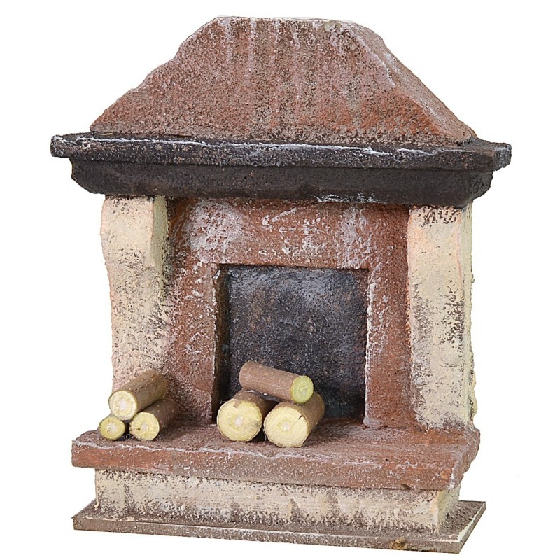 Chimenea de 10x4,5x13 cm h poliestireno, altura, recomendado.