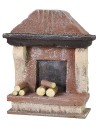 Chimenea de 10x4,5x13 cm h poliestireno, altura, recomendado.