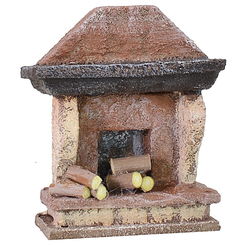 Chimenea cm 6X3X8 h altura, recomendado, poliestireno, estatuas