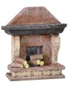 Chimenea cm 6X3X8 h altura, recomendado, poliestireno, estatuas