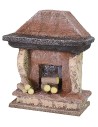 Chimenea cm 6X3X8 h altura, recomendado, poliestireno, estatuas