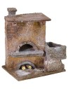 Forno per Presepe cm 12x10x15 h polistirene, presepe, statue