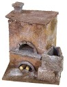 Forno per Presepe cm 12x10x15 h polistirene, presepe, statue