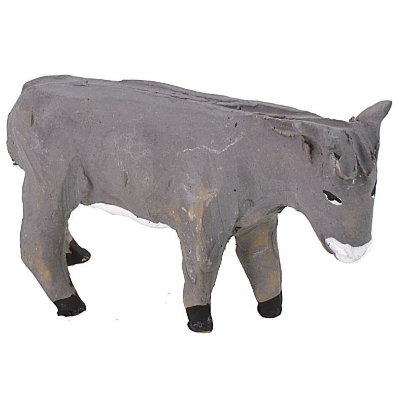 Burro de terracota de 9x2x6,5 cm, altura de terracota