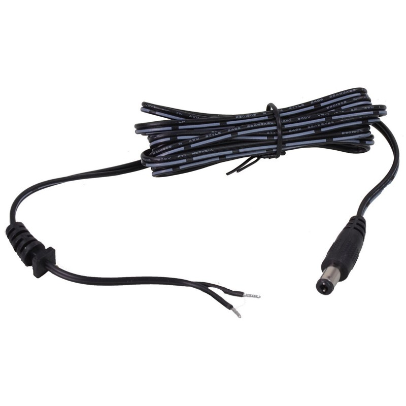 Cable de 200 cm con conector de 2,1 mm, cable Mondo Presepi.