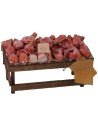 Banco con carne e salumi cm 15x7,5x7,8 h