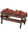 Banco con carne e salumi cm 15x7,5x7,8 h