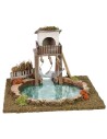 Trabucco en el lago efecto profundidad cm 25x20x18 h lago