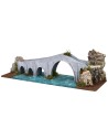 Puente histórico cm 39x13x13 h puente, altura, anchura, arcos