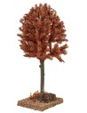 Árbol otoñal rojo cm 6x6x16 h otoñal, base, altura