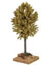 Albero autunnale verde cm 6x6x16 h albero, statue, chioma