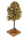 Albero autunnale verde cm 6x6x16 h albero, statue, chioma