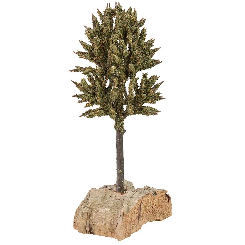 Árbol sobre roca cm 5x4x12 h follaje, roca, estatuas, árbol