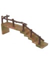 Scala in legno laterale cm 29,5x5,5x11,5 h