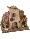 Casita de campo de 28x14x22 cm de altura, campo, estatuas