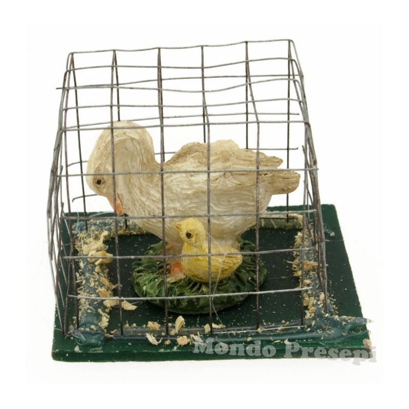 Cage 4.5x3.5x3 cm h. with: