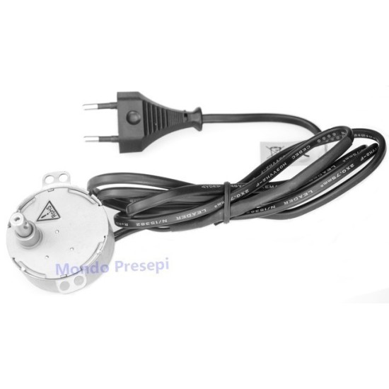 Motorreductor 15 rpm - 220V. 4w Mundo Belenes