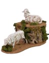 Due pecore in movimento serie 30 cm Fontanini
