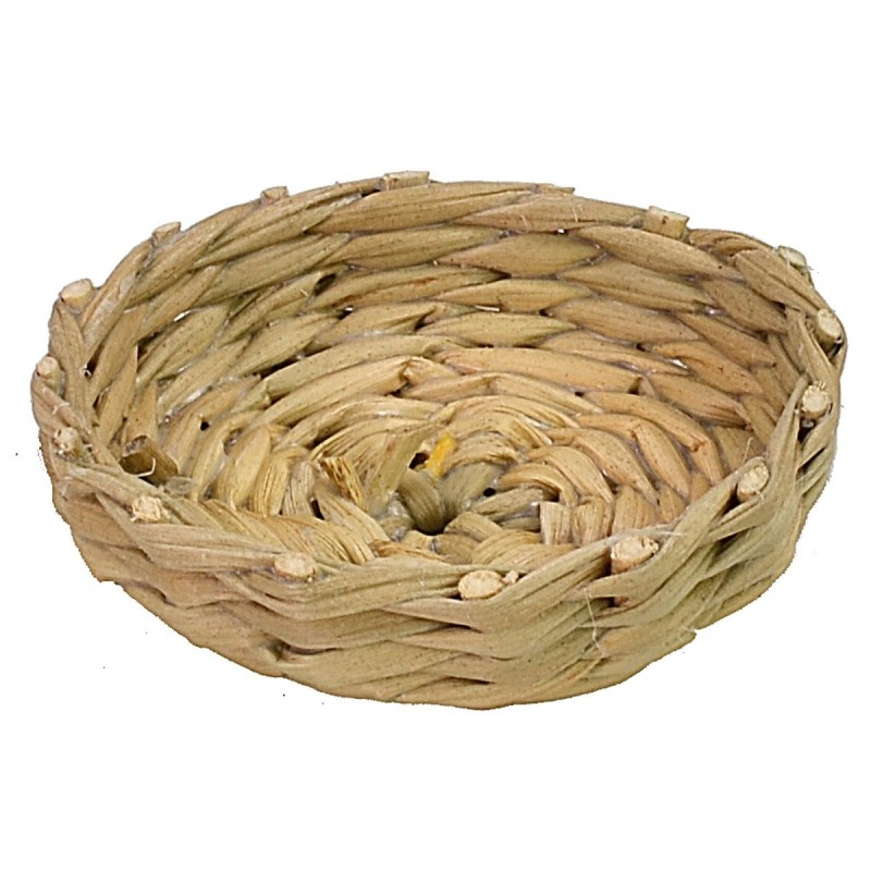 Cesta baja de mimbre cm ø 4,5 cm cesta, mimbre, borde