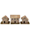 Set 6 casette per Presepe cm 7,5x5x7,5 h