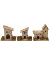 Set 6 casette per Presepe cm 7,5x5x7,5 h